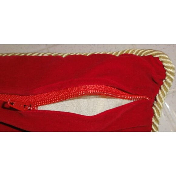 Vintage Needlepoint Christmas Pillow Lot Angels dove angel holiday decorative - Picture 10 of 12